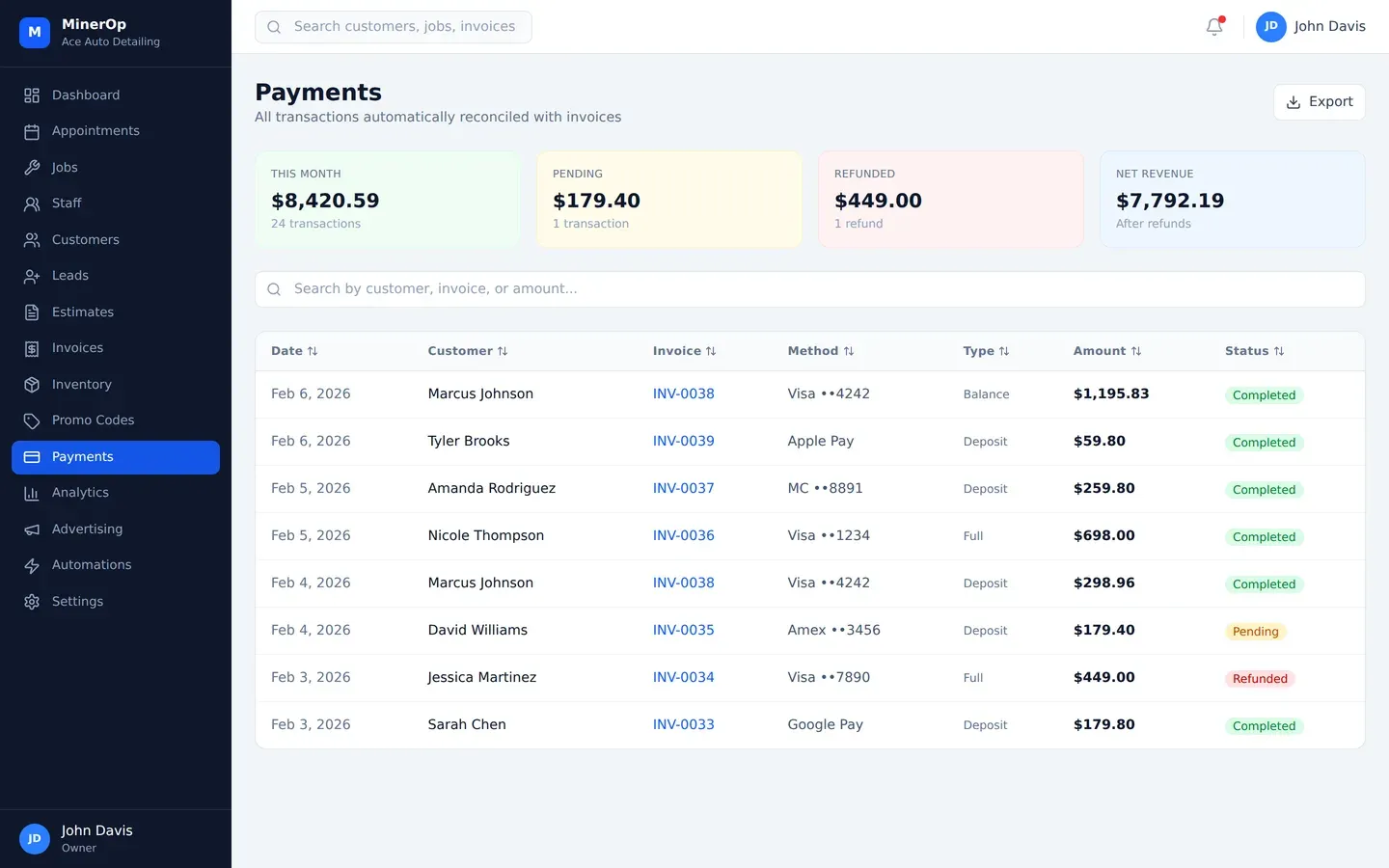 Accept Payments Anywhere